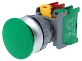Comutator cu buton apăsare 30mm, IP65
