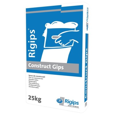 Ipsos Gri Pentru Constructii Rigips Construct Gips / 25 Kg foto