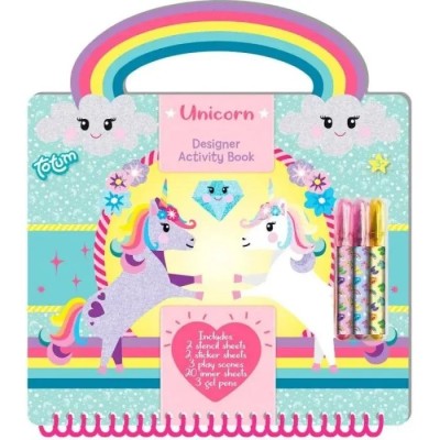 Carte cu activitati - Unicorni foto