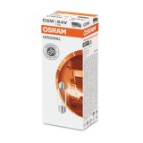 Set 10 Becuri Auto OSRAM C5W Original, 12V, 5W, Lumini Numar Inmatriculare
