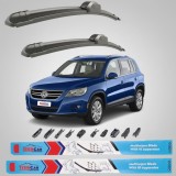 Cumpara ieftin Ștergătoare Volkswagen Tiguan I (2007&ndash;2011) TeamCar&reg; &ndash; Set față