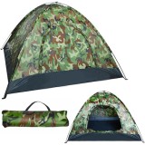 Cumpara ieftin Cort pentru camping,2-4 persoane,Impermeabil,190 x 190 x 125 cm,Multicolor, Iso Trade