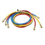 Set furtun cu robinet 180 cm, 3 culori, pentru &icirc;ncarcare freon R-410A