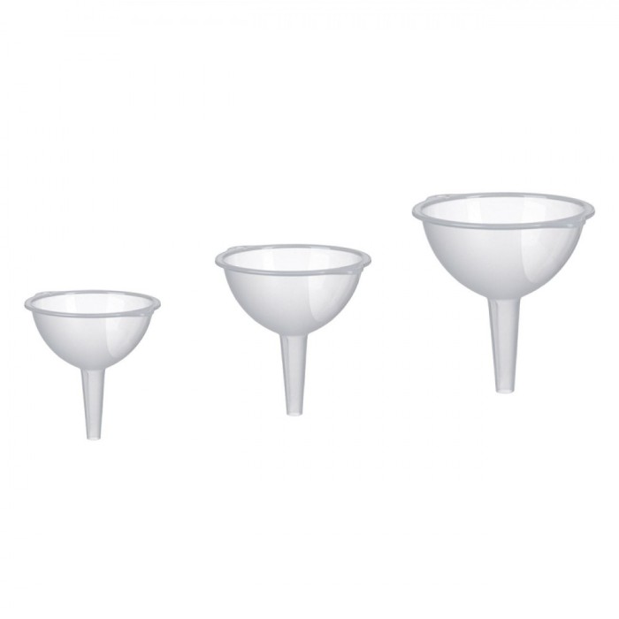 Set Palnii Plastic, Model Frosty, Diametru 14/12/10 cm, 3 Bucati