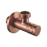 Robinet colțar Diamond 03 1/2" x 3/4" Brush Copper