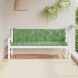 Gossi perne banca de gradina, 2 buc., model frunze, tesatura oxford