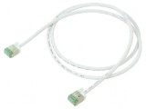 Cabluri patch U/FTP Cat 8.1 1m LSZH alb 32AWG, Goobay