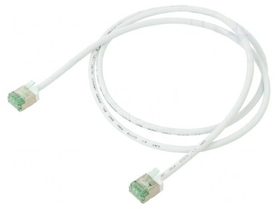 Cabluri patch U/FTP Cat 8.1 1m LSZH alb 32AWG foto