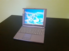Notebook Sony VAIO PCG-N505A/BP 10.4.&amp;quot; Laptop Colectie Retro Anul 1999 Impecabil foto