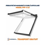 Fereastra de mansarda cu dubla articulare preSELECT, Model FPP-V U3