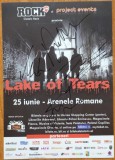 Autograf al trupei rock Scorpions pe pliant si bilet, Arenele Romane, 2011