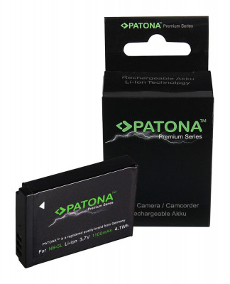 Acumulator /Baterie PATONA Premium pentru Canon NB-5L NB5l PowerShot SX200 SX210 SX220-1208 foto