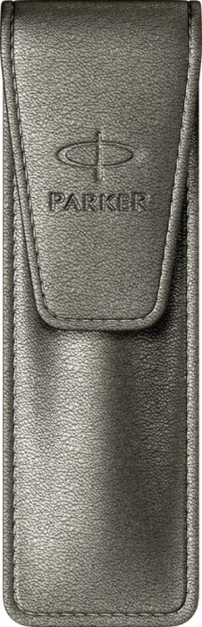 ETUI PIELE PARKER GRI ARGINTIU