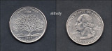 SUA 1999 Quarter, 25 Centi, Connecticut, P, America de Nord, Cupru-Nichel
