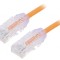 Patch Cord UTP Cat6 LSZH 0.5m Portocaliu
