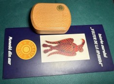 Moneda BNR 100 Lei 2003 Vulturul de la Apahida aur
