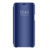 Husa Samsung, Galaxy J4 Pus 2018, j415F Clear View Flip Mirror Stand, Albastra, ALC MOBILE