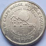 1 pound 2018 Gibraltar, New Calpe House, Europa