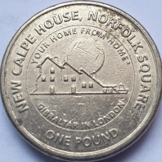 1 pound 2018 Gibraltar, New Calpe House