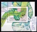 1994 Protejarea mediului Delta Dunării Bl.295 LP1354 MNH Pret 2,5+1 Lei, Fauna, Nestampilat