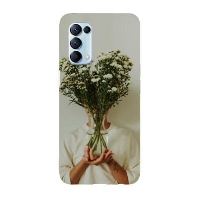 Husa compatibila cu Oppo A15s model Flower vase, Silicon, TPU, Viceversa foto