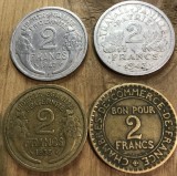 MNDSTR3 (LOT 4 ) FRANTA ANII 1920-1947 2 FRANCS