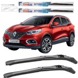 Cumpara ieftin Ștergătoare Renault Kadjar Facelift (2018&ndash;2024) TeamCar&reg; &ndash; Hibrid | Set față