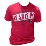 Washington Capitals tricou de bărbați Tri Logo red - XS