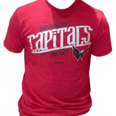Washington Capitals tricou de bărbați Tri Logo red - XS