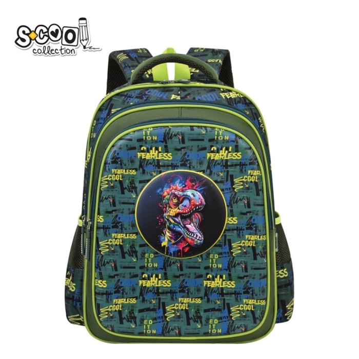 Ghiozdan 3D ergonomic FEARLESS, 43x30x22 cm - S-COOL