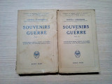 SOUVENIRS DE GUERRE - 2 Vol. - General Ludendorff - Payot, 1931/32, 443+411 p., Alta editura