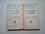 SOUVENIRS DE GUERRE - 2 Vol. - General Ludendorff - Payot, 1931/32, 443+411 p., Alta editura