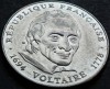 Moneda comemorativa 5 FRANCI - FRANTA, anul 1994 * cod 4521 - Voltaire, Europa