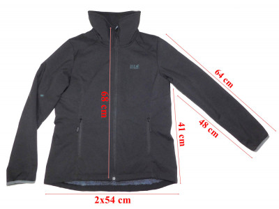 Geaca softshell Jack Wolfskin Stormlock interior pufos dama marimea M foto