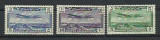 Afganistan MNH 1951/54 - Air Mail Avion Avioane Aviatia 5 AF 10 AF 5 AF, Nestampilat