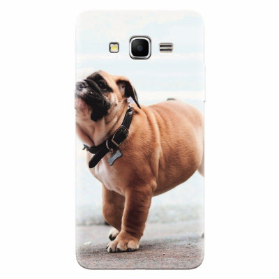 Husa silicon pentru Samsung Grand Prime, Little Dog Puppy Animal foto