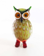 Bufnita-figurina din sticla Murano MG-52