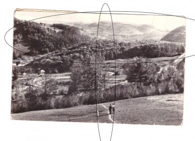 CP Muntii Apuseni - Serpentine la Piatra Craiului, RPR, circulata 1963, uzata foto