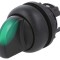Comutator Rotativ 22mm Verde 3 Puncte de Fixare