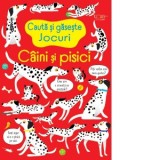Cauta si gaseste. Caini si pisici (Usborne) - Usborne Books