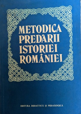 Metodica Predarii Istoriei - Tatiana Gafar , G354 foto