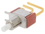 Comutator apăsare SPDT 1A 120VAC ON-(ON)