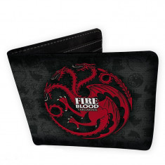 Portofel licenta Game of Thrones - Casa Targaryen 11 cm