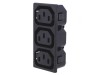 Conector alimentare AC splitter 10A 250V IEC C13