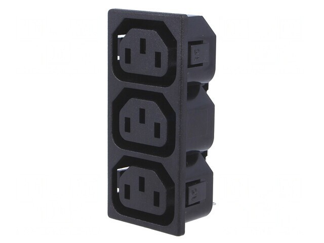 Conector alimentare AC splitter 10A 250V IEC C13