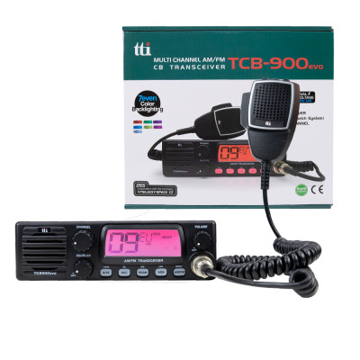 Resigilat : Statie radio CB TTi TCB-900 EVO, DSS, SQ, Dual Watch, Mic Gain, 12V-24 foto