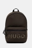 HUGO rucsac barbati, culoarea verde, mare, cu imprimeu, 50529437
