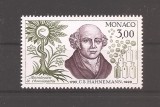 Monaco 1990 - 200 de ani de la nașterea lui Samuel Hahnemann, MNH, Nestampilat