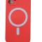 Huse silicon cu protectie camera MagSafe Iphone 11 , Rosu