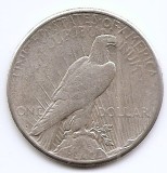 Statele Unite (SUA) 1 Dolar 1922 (comemorativa: Dolarul păcii) Argint 26.73g/900 KM-150 (2), America de Nord